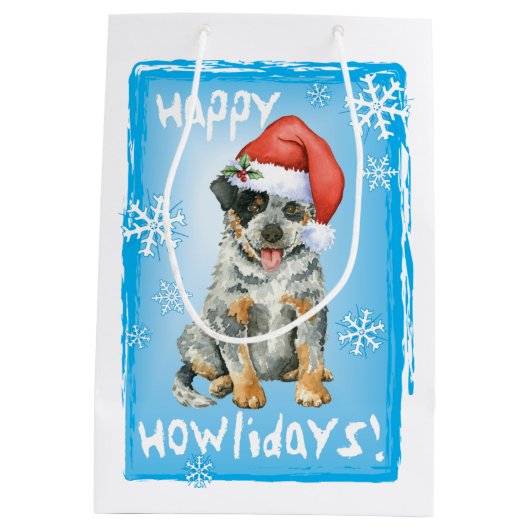 Happy Howlidays ACD Medium Cadeauzakje (Achterkant)