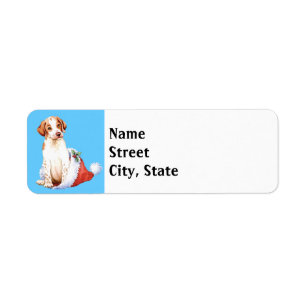 Happy Howlidays Adres label