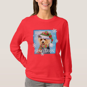 Happy Howlidays Australian Terrier T-Shirt