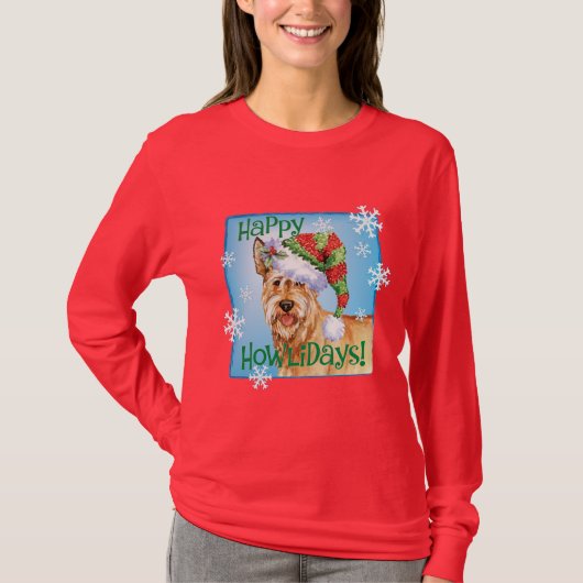 Happy Howlidays Berger Picard T-shirt (Voorkant)