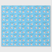 Happy Howlidays Bichon Cadeaupapier (Vlak)