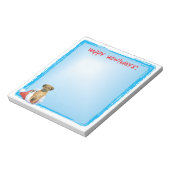 Happy Howlidays Border Terrier Notitieblok (Gedraaid)