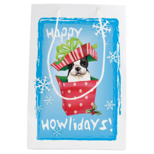 Happy Howlidays Boston Medium Cadeauzakje