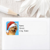 Happy Howlidays Cairn Terrier Etiket (Insitu)