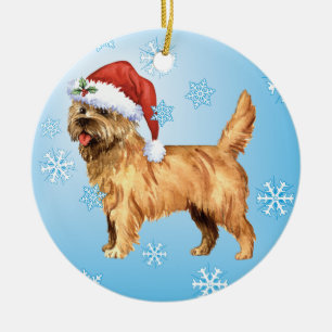 Happy Howlidays Cairn Terrier Keramisch Ornament
