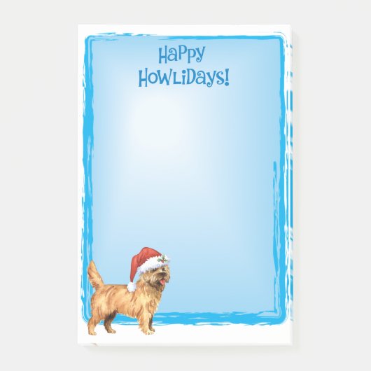 Happy Howlidays Cairn Terrier Post-it® Notes (Voorkant)