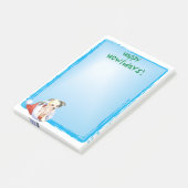 Happy Howlidays Chinese Crested Post-it® Notes (Schuin)