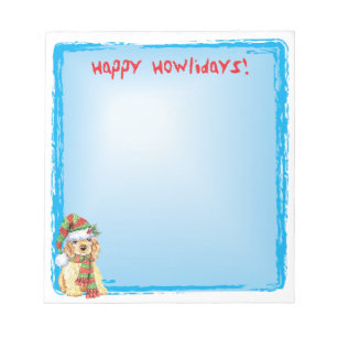 Happy Howlidays Cocker Spaniel Notitieblok