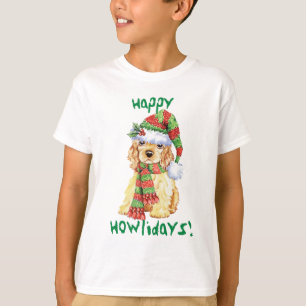 Happy Howlidays Cocker Spaniel T-Shirt