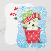 Happy Howlidays Coton Feestdagenkaart (Voorkant / Achterkant)