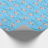 Happy Howlidays Dalmatian Cadeaupapier (Hoek)