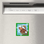 Happy Howlidays Field Spaniel Magnet (In Situ (Lave-vaisselle))