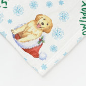Happy Howlidays Golden Fleece Deken (Hoek)