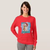 Happy Howlidays Grote Pyreneeën T-shirt (Voorkant volledig)