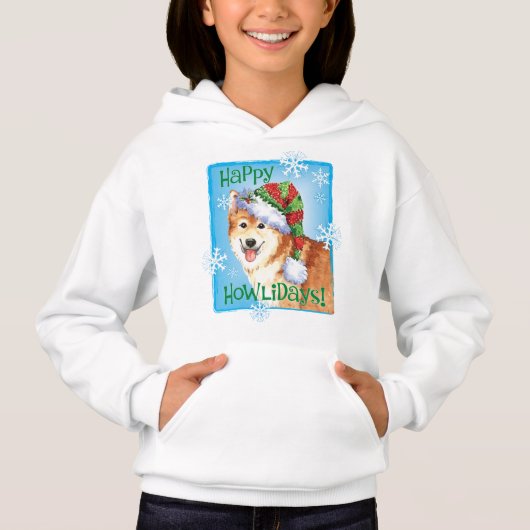 Happy Howlidays Icelandic Sheepdog (Devant)