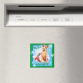 Happy Howlidays Irish Terrier Magnet (In Situ (Lave-vaisselle))