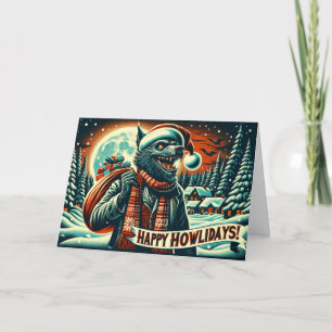 Happy Howlidays Kaart
