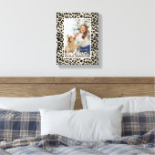 Happy Howlidays Leopard Print Foto (Insitu (Slaapkamer))