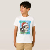 Happy Howlidays Malemute T-Shirt (Voorkant volledig)