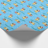 Happy Howlidays Mastiff Cadeaupapier (Hoek)