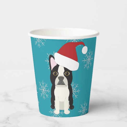 Happy Howlidays Papieren Bekers (Achterkant)