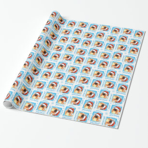 Happy Howlidays Pekingese Cadeaupapier