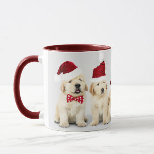 Happy Howlidays Pet Dog Holiday Foto   Kerstmis Mok