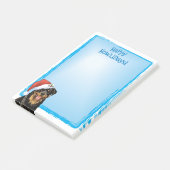 Happy Howlidays Rottweiler Post-it® Notes (Schuin)