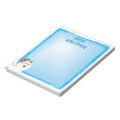 Happy Howlidays Samoyed Notitieblok (Gedraaid)