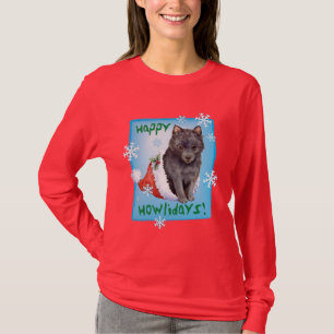 Happy Howlidays Schipperke T-shirt