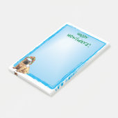 Happy Howlidays Shar-Pei Post-it® Notes (Schuin)