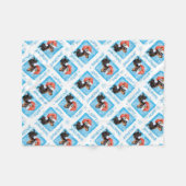 Happy Howlidays Speelgoed Manchester Terrier Fleece Deken (Voorkant (Horizontaal))