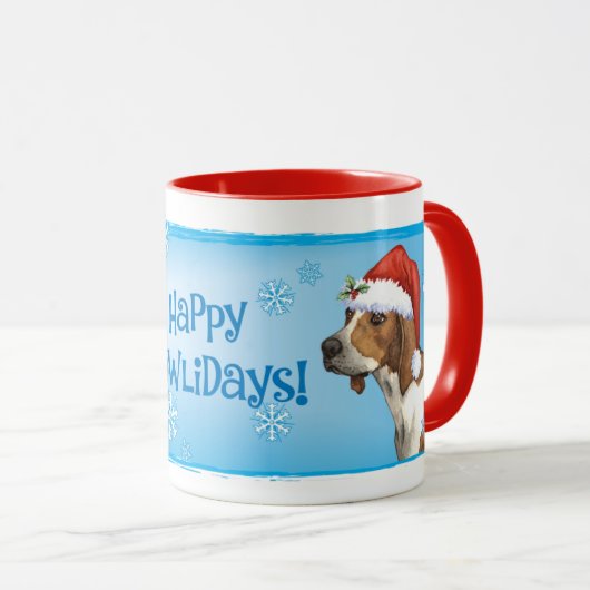 Happy Howlidays Treing Walker Mok (Voorkant rechts)