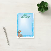 Happy Howlidays Wirehaire Dachshund Post-it® Notes (Kantoor)