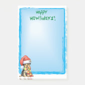 Happy Howlidays Yorkie Post-it® Notes (Voorkant)