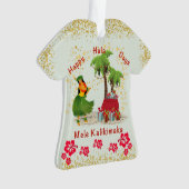 Happy Hula Days 2 Shirt Ornament (voorkant)