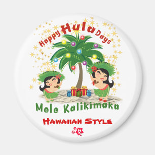 Happy Hula Days 3 Magnet Magneet