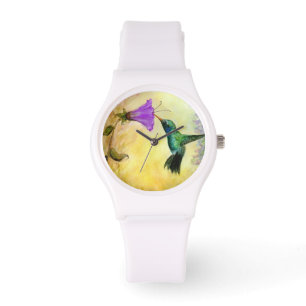 Happy Hummingbird Watch Horloge