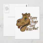 Happy Hump Day Woot Briefkaart (Voorkant / Achterkant)