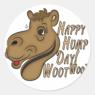 Happy Hump Day Woot Ronde Sticker