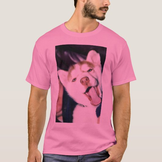Happy Husky T-shirt (Voorkant)