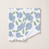 Happy Hydrangea Preppy College ou le réchauffement (Gant de toilette)