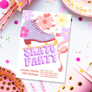Happy Ice Schaats Party Kaart