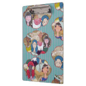 Happy Illustrated Clipboard Klembord (Links)