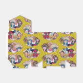 Happy Illustrated Gift Favor Box Bedankdoosjes (Uitgevouwen)