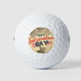 Happy Independence Day - 4 juli Gift Golfballen