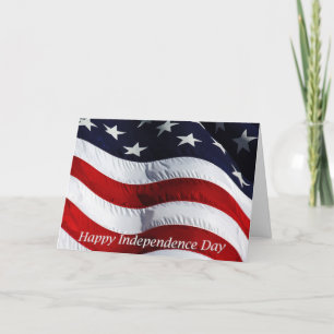 Happy Independence Day 4e juli Feestdagen Kaart