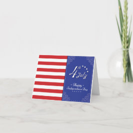 Happy Independence Day Amerika Bedankkaart