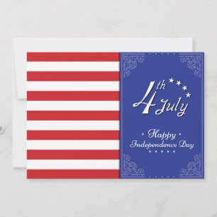 Happy Independence Day Amerika Feestdagenkaart