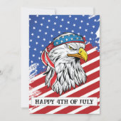 Happy Independence Day Amerika Kaart (Voorkant)